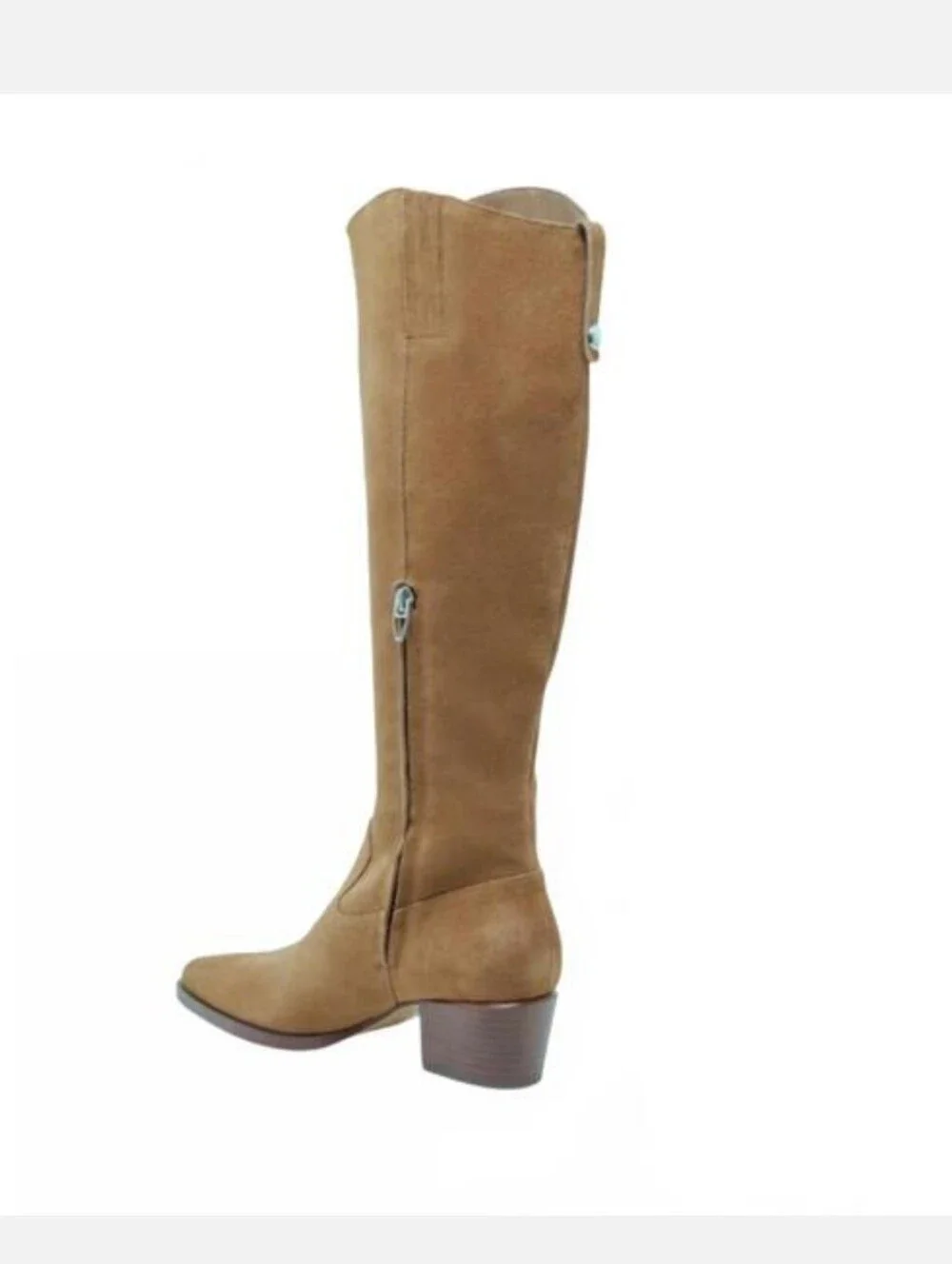 Dolce Vita Virona H2O Brown Suede Tall Wide Calf Boot